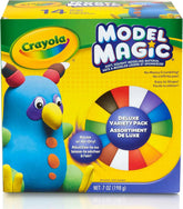 Crayola Model Magic Deluxe Variety Pack (14ct), Kids Air Dry Clay, 7oz, Bulk Modeling Clay Alternative, Gift for Kids, Ages 4+