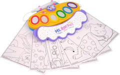 Crayola Color Wonder Magic Light Brush Featuring Ms. Rachel, MessFree Coloring Set with Songs, Paint Set for Toddlers, Art Gift for Kids, Ages 3 & Up